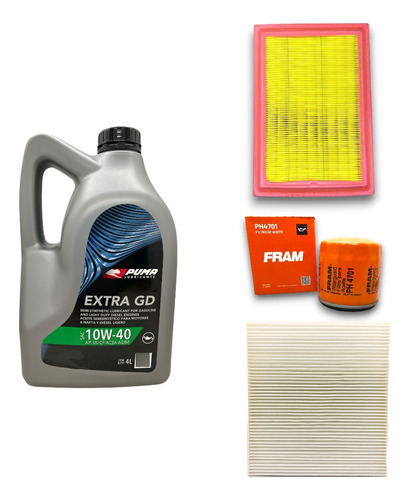 Kit Service Filtros Y Aceite Puma Spin 2013 2014 2015 2016 +