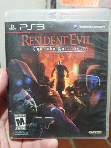 Residente Evil Operation Raccoon City Mídia Física Para Ps3 (Usado)