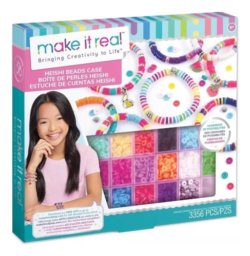 Set De Cuentas Heishi Para Niños - Make It Real