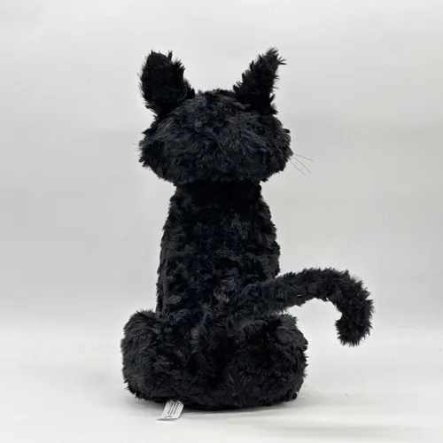 30cm Coraline Cat Plush Toys Cartoon Black Cat Animal Doll