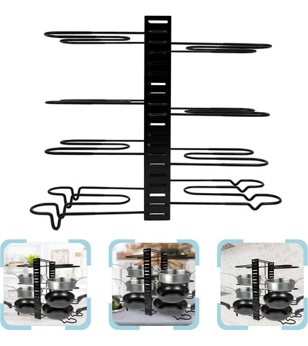 Organizador Multiusos Para Menaje De Cocina Altura Regulable