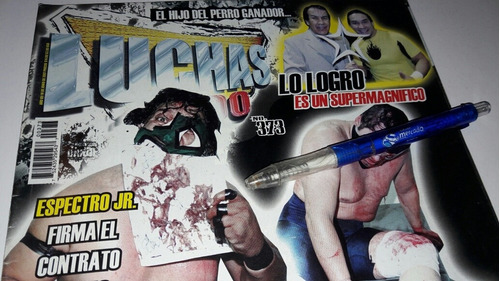 Revista Luchas 2000. # 373. Lucha Libre. No Santo.