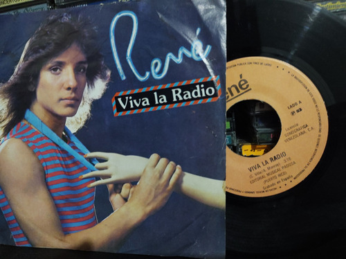René Viva La Radio Vinilo Ep Sencillo Vinyl 7 