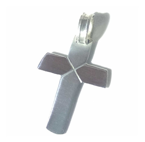 Cruz Plata 925 13x23mm Grabado Incluído Garantía Escrita