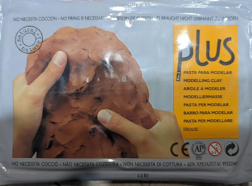 Imagen 1 de 1 de Arcilla Pasta Española Para Modelar Sin Horno