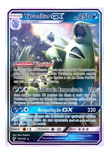 Carta Pokémon Lendário Suicune Gx Trovões Perdidos em Promoção na