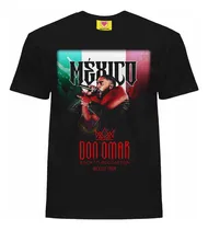 Comprar Playera Back To Reggaeton Don Omar Mexico Tour T-shirt