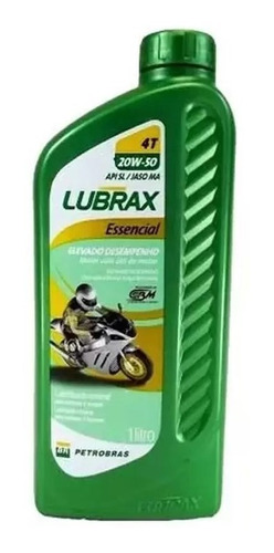 Aceite Lubrax Moto Essencial 4t 20w50 Marcobus