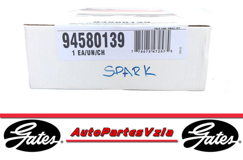 Imagen 2 de 4 de Kit De Correa De Tiempo Spark Original Gates Usa