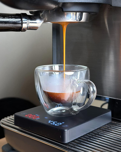 Bascula De Cafe Miicoffee Nano Con Temporizador, Bascula De