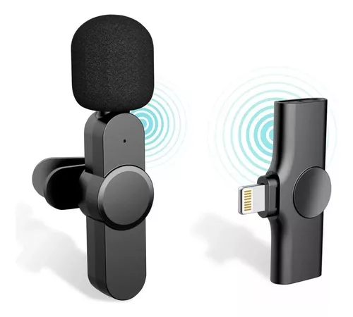 Micrófono inalámbrico Lavalier SNZIYAG para iPhone/iPad con
