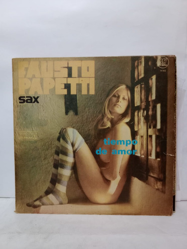 Fausto Papetti Sax - Tiempo De Amor Lp Vinilo