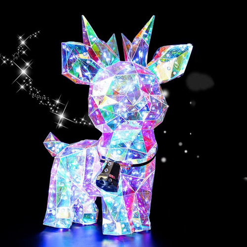 Decoración Navideña Explosión Magics Light Navidad Ciervo