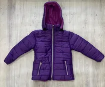 Comprar Campera De Nena  Con Bolsillos Y Capucha Forrada En Polar