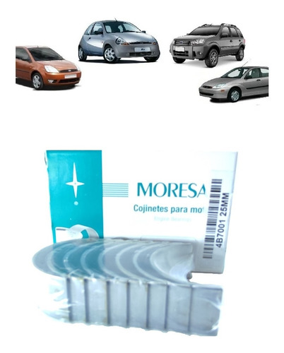 Metal Biela 0,25mm Ford Fiesta/ecosport/focus/ka 1.6 Zetec