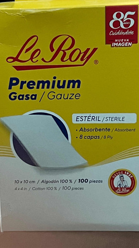 Gasa Estéril Premium Le Roy