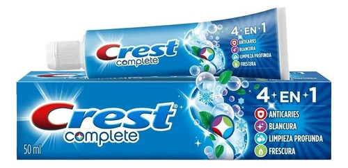 Pasta Dental Crest Complete Menta Suave 50 Ml