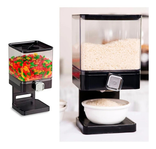 Dispensador De Cereal Cuadrado Para Mesa 4 Litros