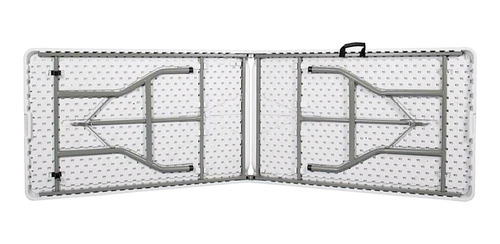 Imagen 2 de 5 de Mesa Rectangular Plegable Plástico Duro 1.80 Metros