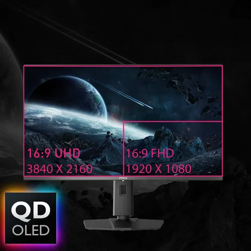 Monitor Msi Mpg 321urx Qd-oled 32 4k Uhd 240hz 0.03ms Preto