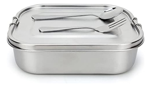 Recipientes Almuerzo Acero Inoxidable 1400ml - Caja Bento