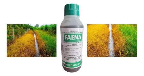 Herbicida Pastos Cesped Pastizales Faena Clasico 900ml 