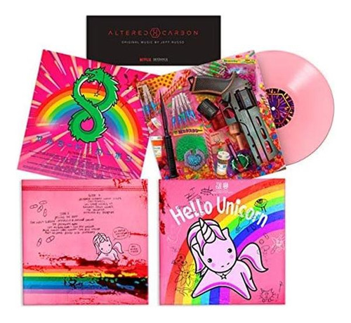 Vinil De Carbono Alterado Rosa (série Original)