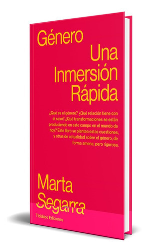 Gênero, De Marta Segarra. Editorial S.a. Tibidabo Edicions, Tapa Blanda En Español, 2021