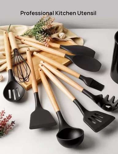 GENERICO Juegos utensilios silicona para cocina 10 piez. Herramientas de  cocina