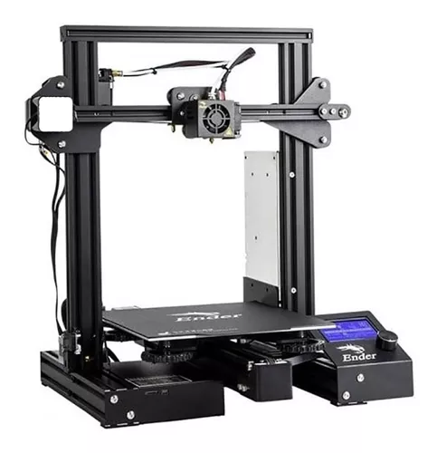 débiles Lago taupo De este modo Impresora Creality 3D Ender-3 Pro color negro 100V/265V con tecnología de  impresión FDM