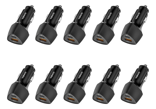 (10pack) Sunda Usb C Fast Car Charger 36w Dual Ports Pd&qc3.