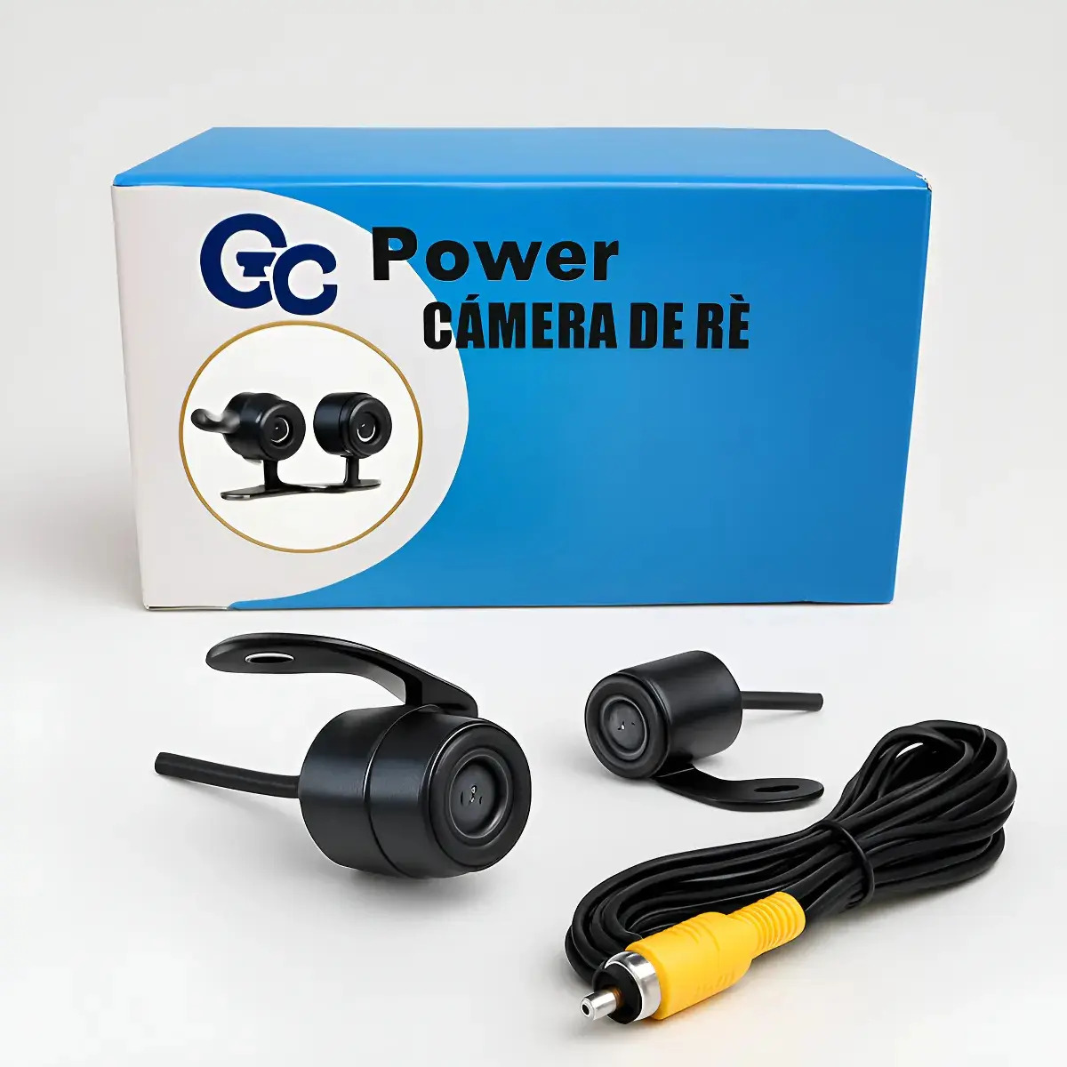 Câmera Ré Colorida Mini Borboleta Universal Ajustável Preta