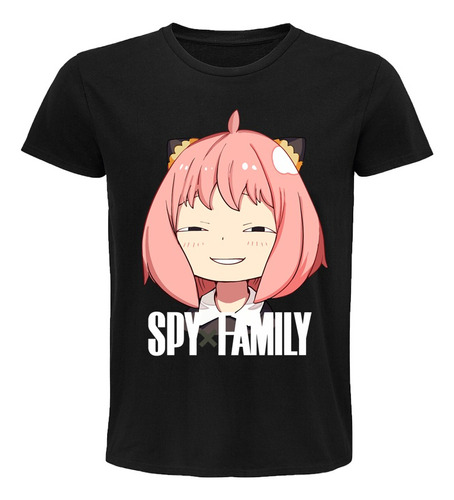 Playera Spy X Family Anya Forger Sonrisa Anime Manga