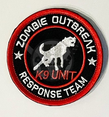 Parche Bordado Abrojo K9 Unit Zombie Outbreak Response Team