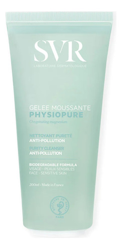 Physiopure Gelee Moussant 200ml Svr Tipo de piel Todo tipo de piel