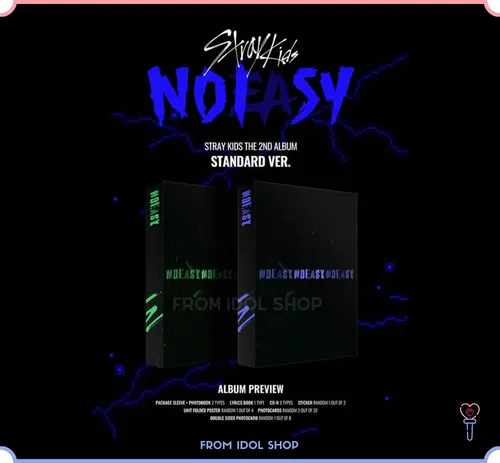 Stray Kids 2º Álbum Completo Original - Noeasy [conjunto Qq