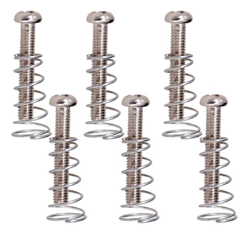 3x Tornillos De Cordal De Puente De Guitarra Eléctrica De