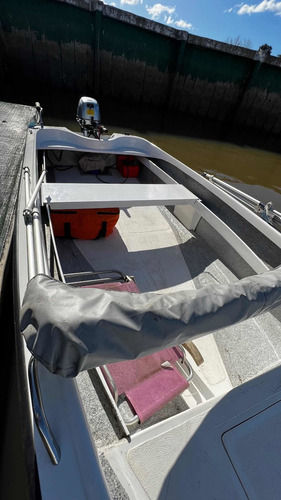 Imagen 11 de 21 de Bote Lancha Open Tracker Tozoli 430 Matrizado Honda 20 Hp