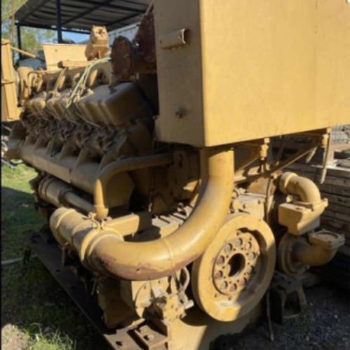 Draga Motor Diésel Cat D398 12 Cilindros En V Biturbo Envíos (Usado)