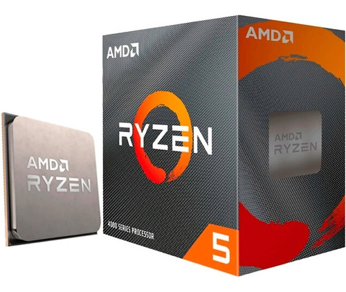 Procesador Amd Ryzen 5 4500 6 Core Am4 Requiere Tarjeta Vide