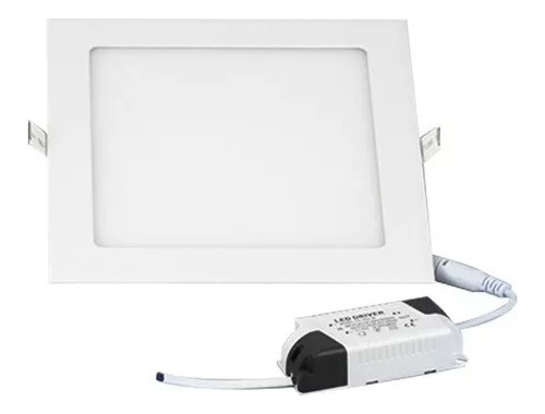 Panel Led Cuadrado Embutido 4pLG 12w Emb 4000k Lucerna