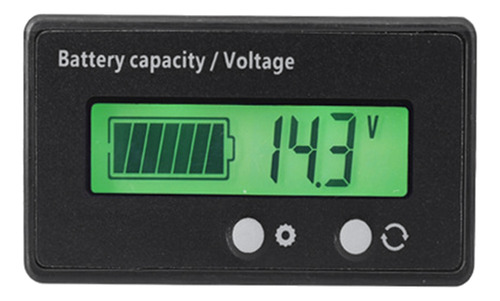 Medidor De Pantalla De Potencia Y Voltaje De Batería De Liti