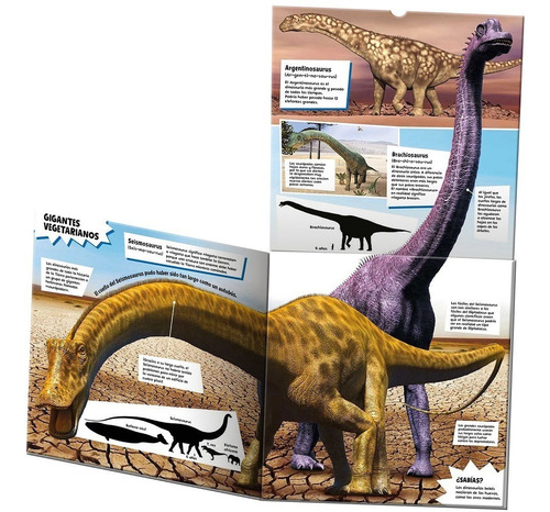 Imagen 3 de 4 de Mi Libro De Extintos Dinosaurios - Español