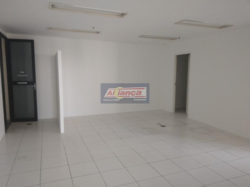 Sala Para Alugar, 91 M² Por R$ 2.100/mês - Centro - Guarulhos/sp - Ai11937