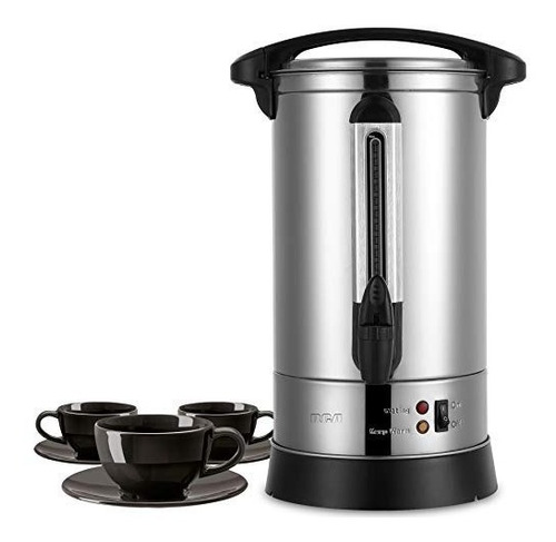 Rca Cafetera De Acero Inoxidable De 100 Tazas Rc-15l Cocina