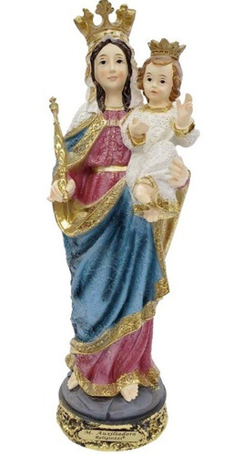 Virgen Maria Auxiliadora Gold 20 Cm