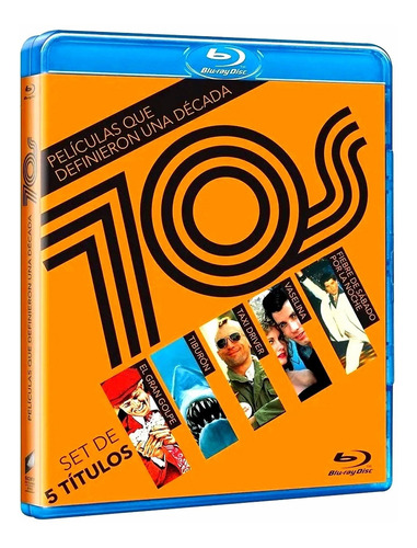 Peliculas Qué Definieron Una Decada 70s Set De 5 Blu-ray 