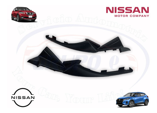 Kit Molduras Parabrisas Kicks 2014 Al 2019 Original Nissan.