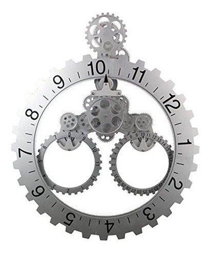 Sevenup Gear Reloj De Pared Material De Plastico Y Metal