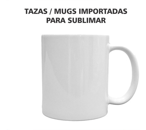 Pack 36 Tazas Cerámica Para Sublimar Importada Premium Full!